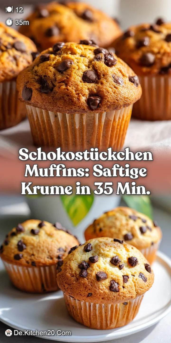 Close-up of a chocolate chip muffin, showcasing the soft, moist crumb and the gooey, melted chocolate pieces within the go...