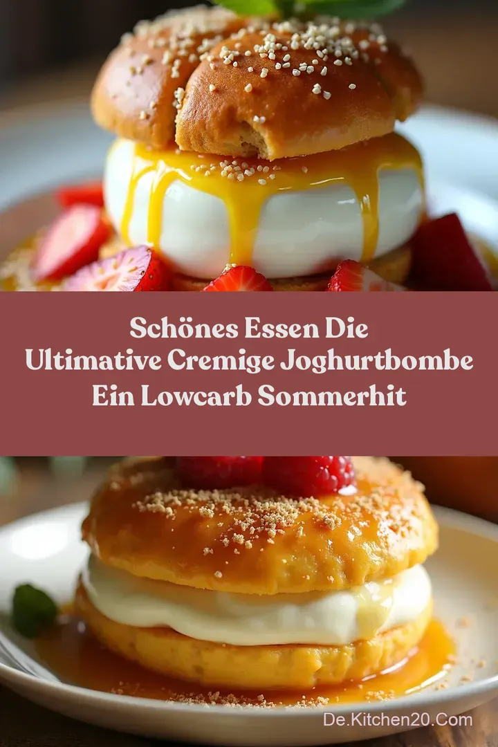 Sch&ouml;nes Essen Die Ultimative Cremige Joghurtbombe Ein LowCarb Sommerhit