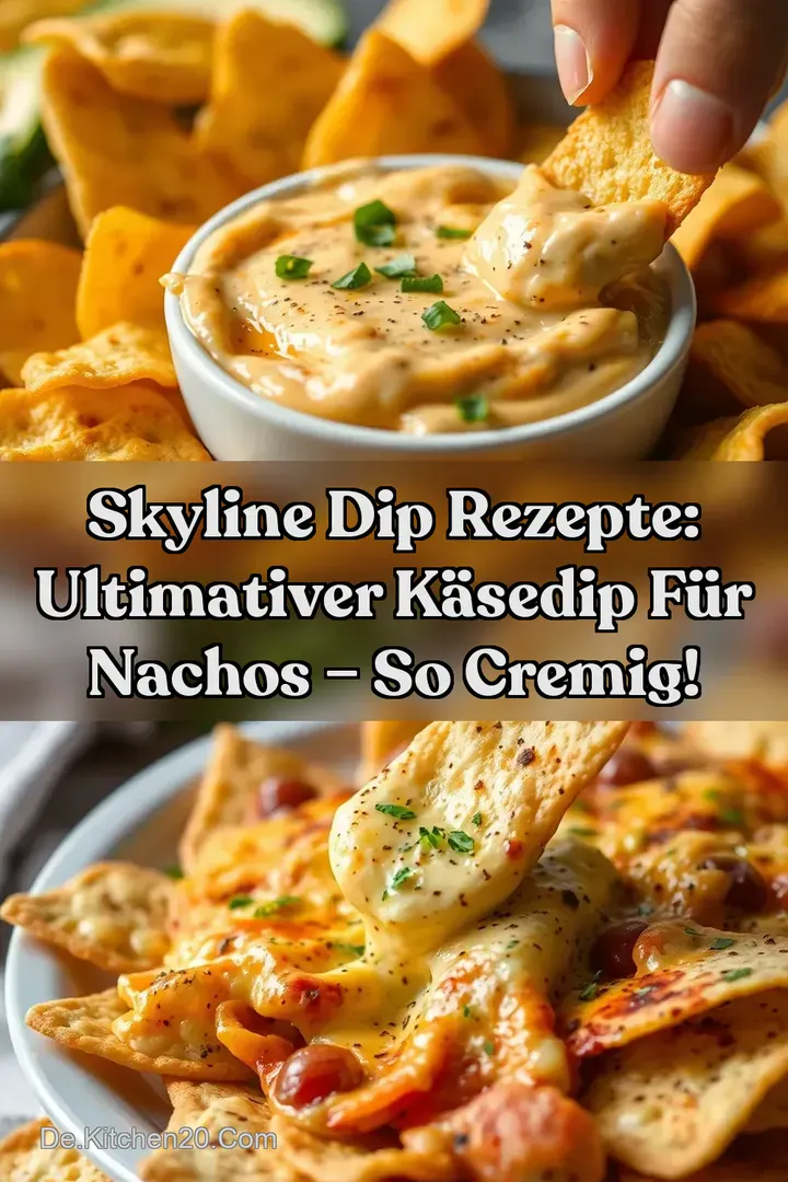 Skyline Dip Rezepte: Ultimativer K&auml;sedip F&uuml;r Nachos &ndash; SO Cremig!