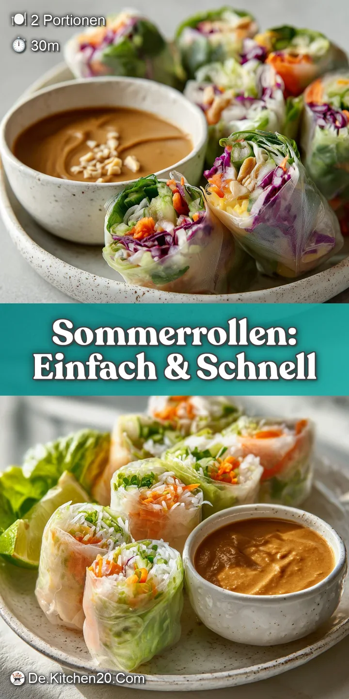 Close-up of a summer roll showcasing its delicate rice paper wrapper, fresh herbs, and the pink hue of shrimp. Texture and...