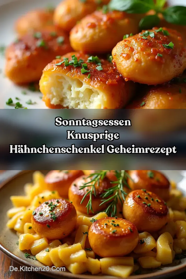 Sonntagsessen Knusprige H&auml;hnchenschenkel Geheimrezept