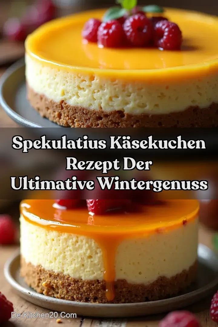 Spekulatius K&auml;sekuchen Rezept Der Ultimative Wintergenuss