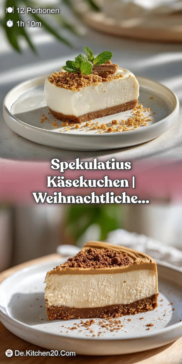 Close-up of a velvety cheesecake slice, showcasing the creamy texture and rich, spiced cookie crumble topping.