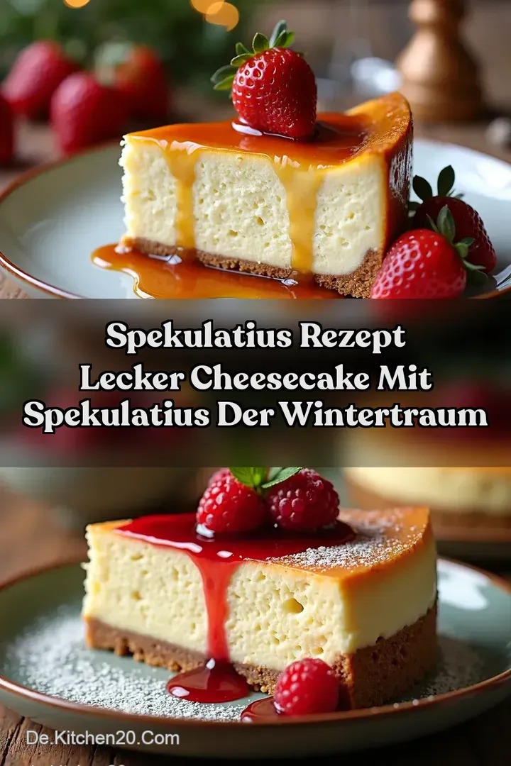Spekulatius Rezept Lecker Cheesecake mit Spekulatius Der Wintertraum
