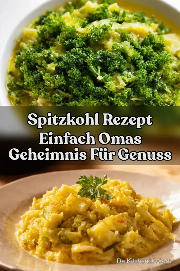 Spitzkohl Rezept Einfach Omas Geheimnis f&uuml;r Genuss