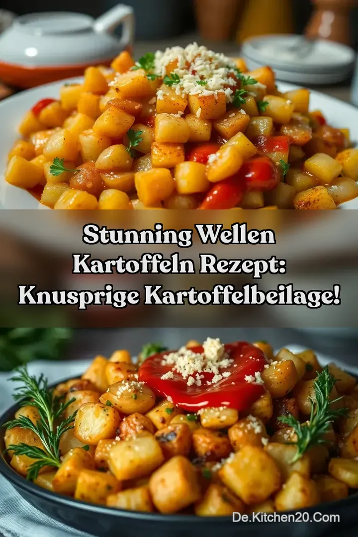 Stunning Wellen Kartoffeln Rezept: Knusprige Kartoffelbeilage!
