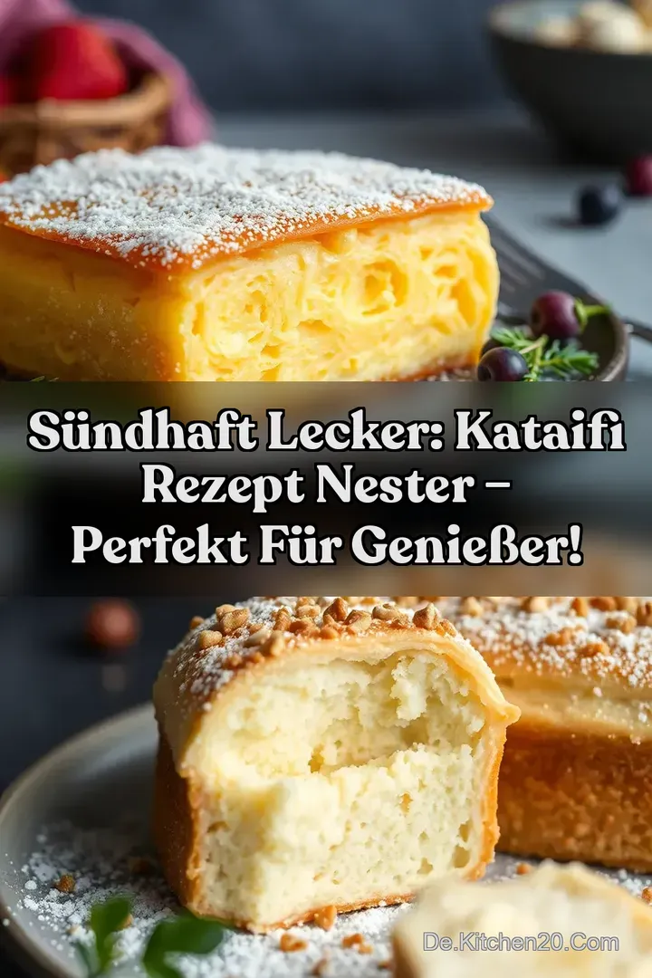 S&uuml;ndhaft lecker: Kataifi Rezept Nester &ndash; Perfekt f&uuml;r Genie&szlig;er!