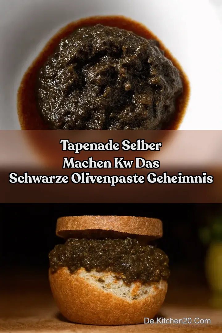 Tapenade Selber Machen kw Das Schwarze Olivenpaste Geheimnis