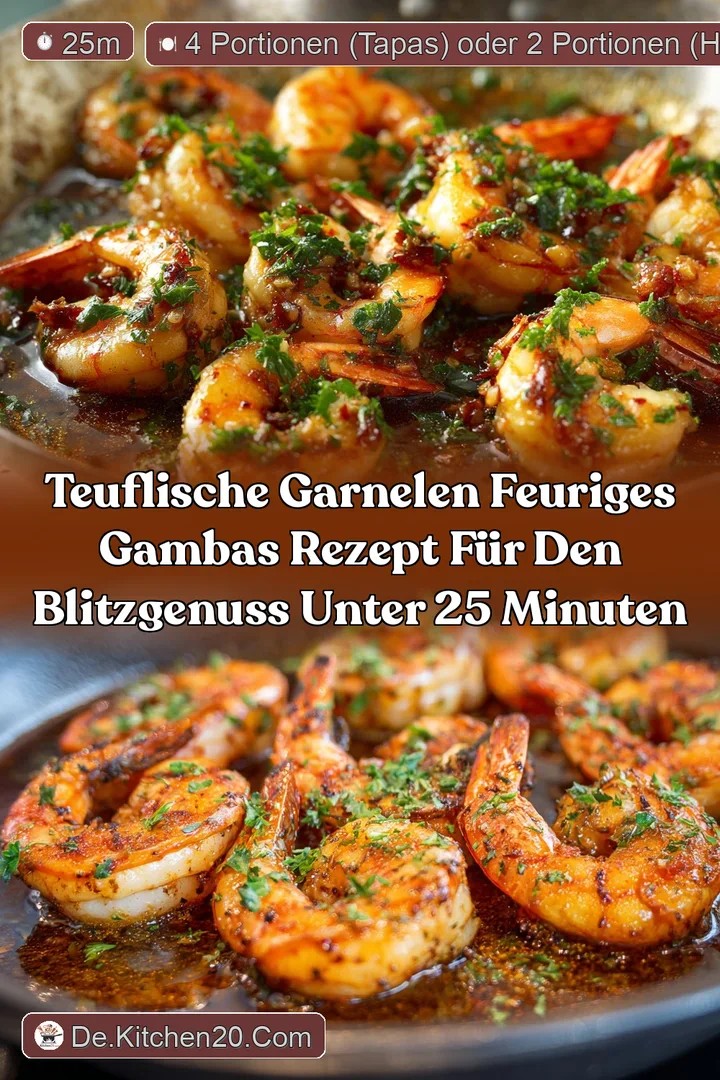 Teuflische Garnelen Feuriges Gambas Rezept f&uuml;r den BlitzGenuss unter 25 Minuten