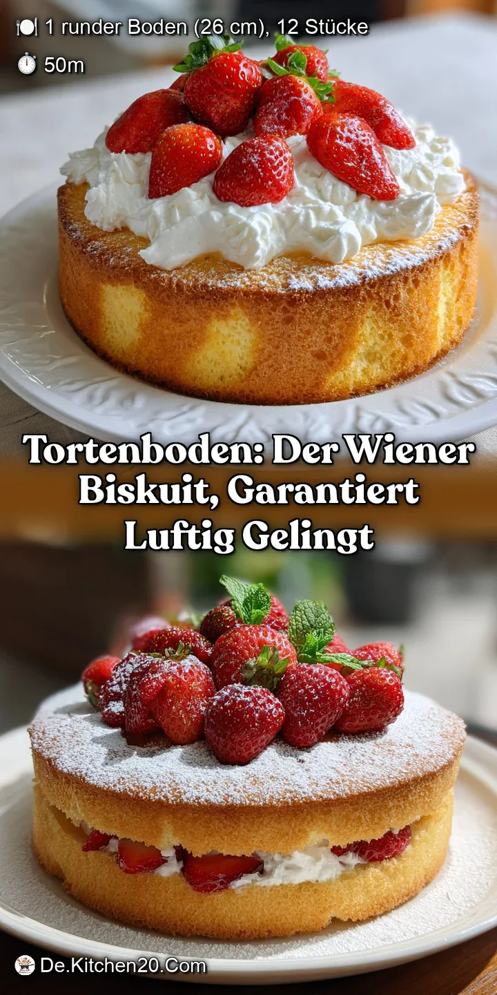 Tortenboden: Der Wiener Biskuit Garantiert Luftig Gelingt