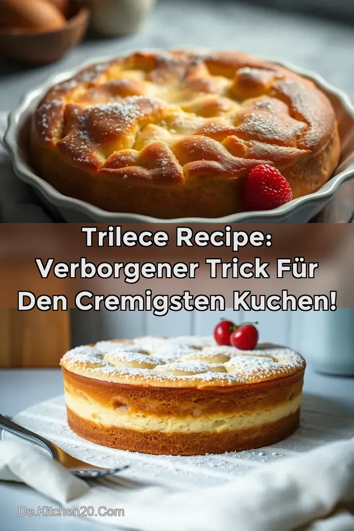 Trilece Recipe: Verborgener Trick f&uuml;r den cremigsten Kuchen!