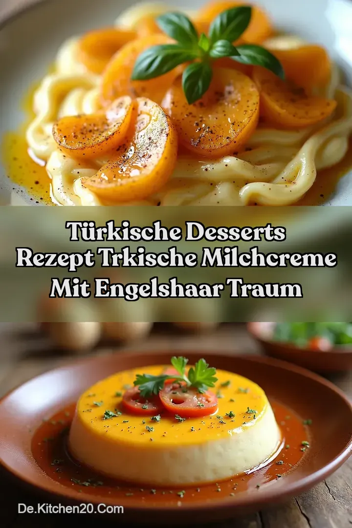 T&uuml;rkische Desserts Rezept Trkische Milchcreme mit Engelshaar Traum
