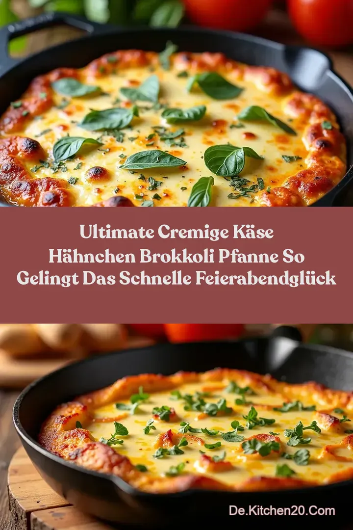 Ultimate Cremige K&auml;se H&auml;hnchen Brokkoli Pfanne So gelingt das schnelle FeierabendGl&uuml;ck