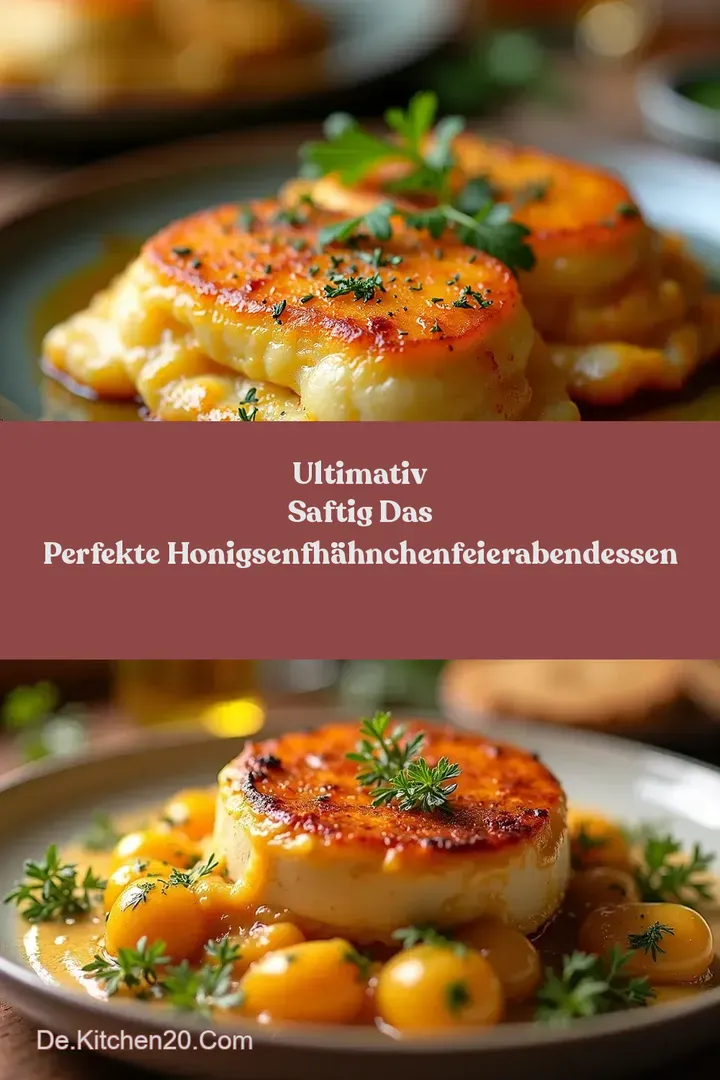Ultimativ Saftig Das perfekte HonigSenfH&auml;hnchenFeierabendessen
