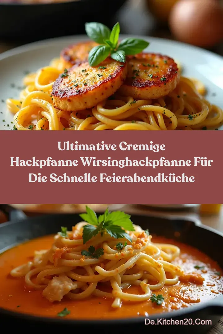 Ultimative Cremige Hackpfanne WirsingHackPfanne f&uuml;r die Schnelle Feierabendk&uuml;che