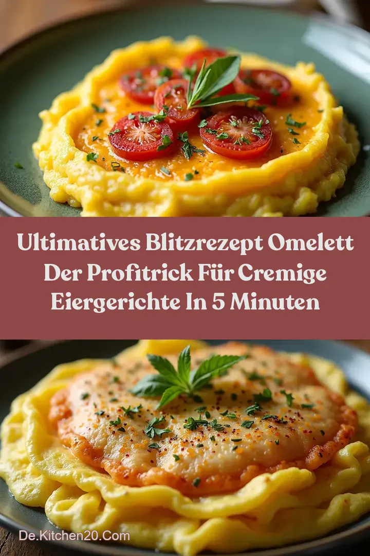 Ultimatives Blitzrezept Omelett Der ProfiTrick f&uuml;r cremige Eiergerichte in 5 Minuten
