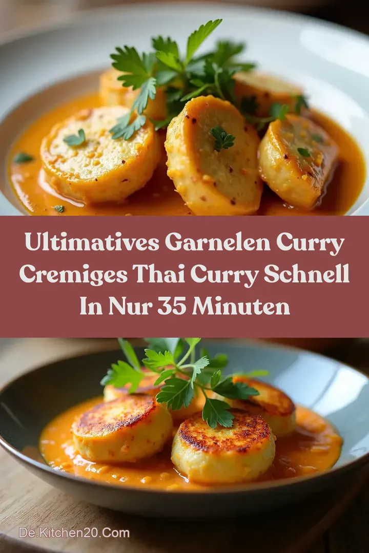 Ultimatives Garnelen Curry Cremiges Thai Curry Schnell in nur 35 Minuten