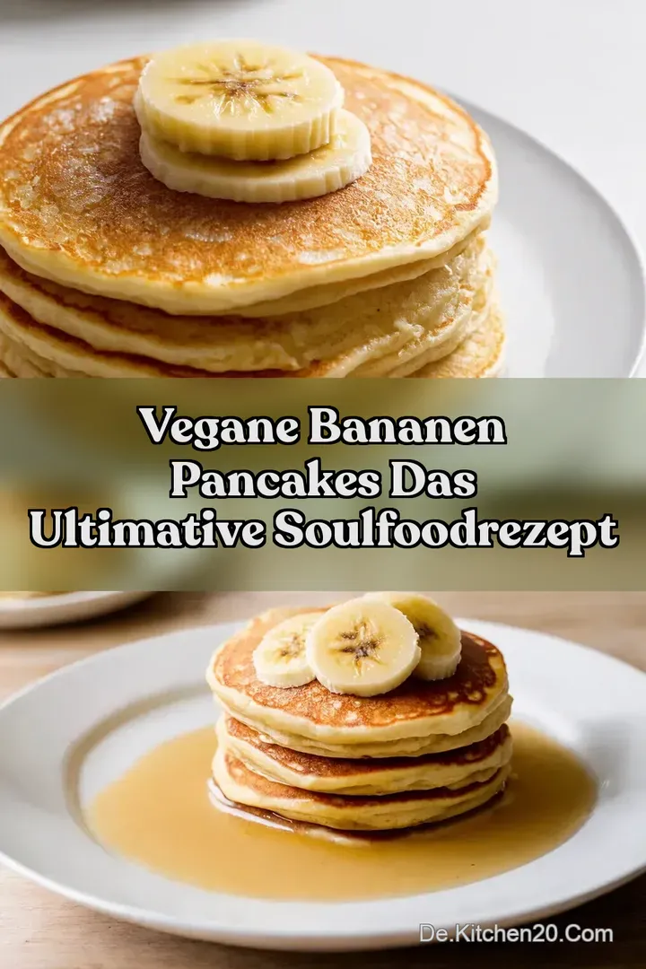 Vegane Bananen Pancakes Das ultimative SoulfoodRezept