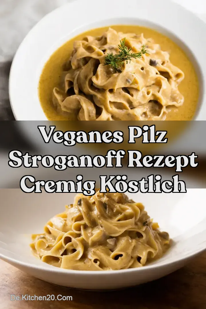 Veganes Pilz Stroganoff Rezept Cremig K&ouml;stlich