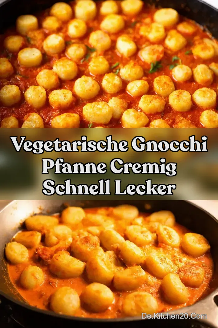 Vegetarische Gnocchi Pfanne Cremig Schnell Lecker