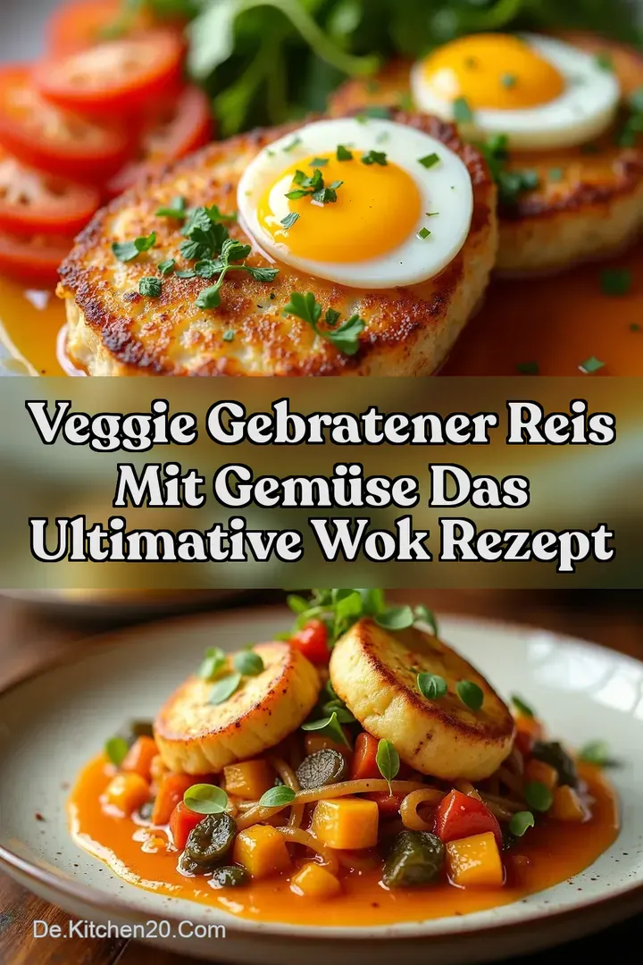 Veggie Gebratener Reis mit Gem&uuml;se Das Ultimative Wok Rezept