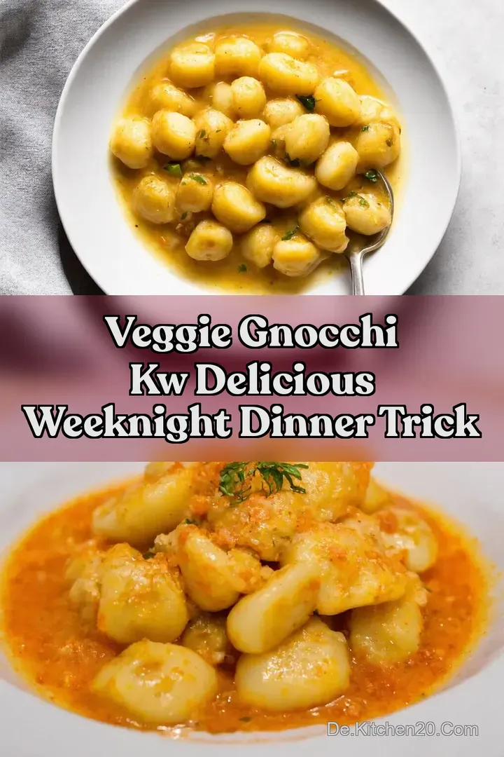 Veggie Gnocchi kw Delicious Weeknight Dinner Trick