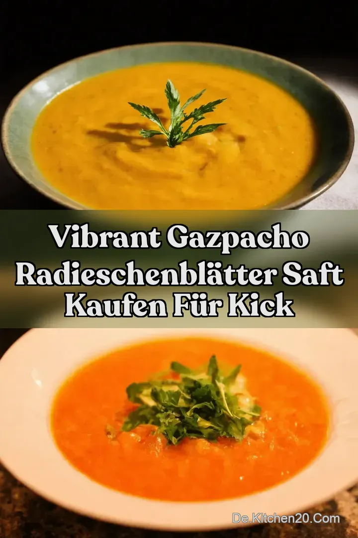 Vibrant Gazpacho Radieschenbl&auml;tter Saft kaufen f&uuml;r Kick