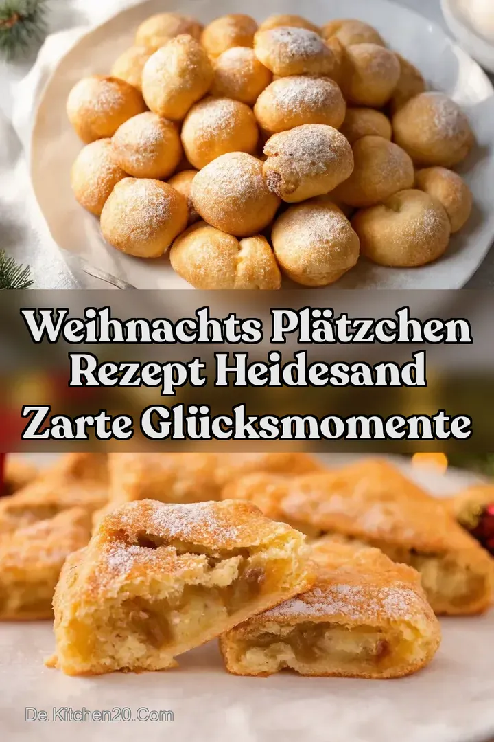 Weihnachts Pl&auml;tzchen Rezept HEIDESAND Zarte Gl&uuml;cksmomente