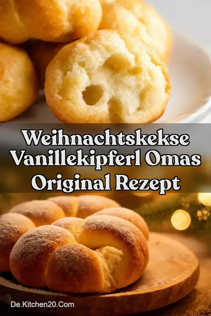 Weihnachtskekse VANILLEKIPFERL Omas Original Rezept