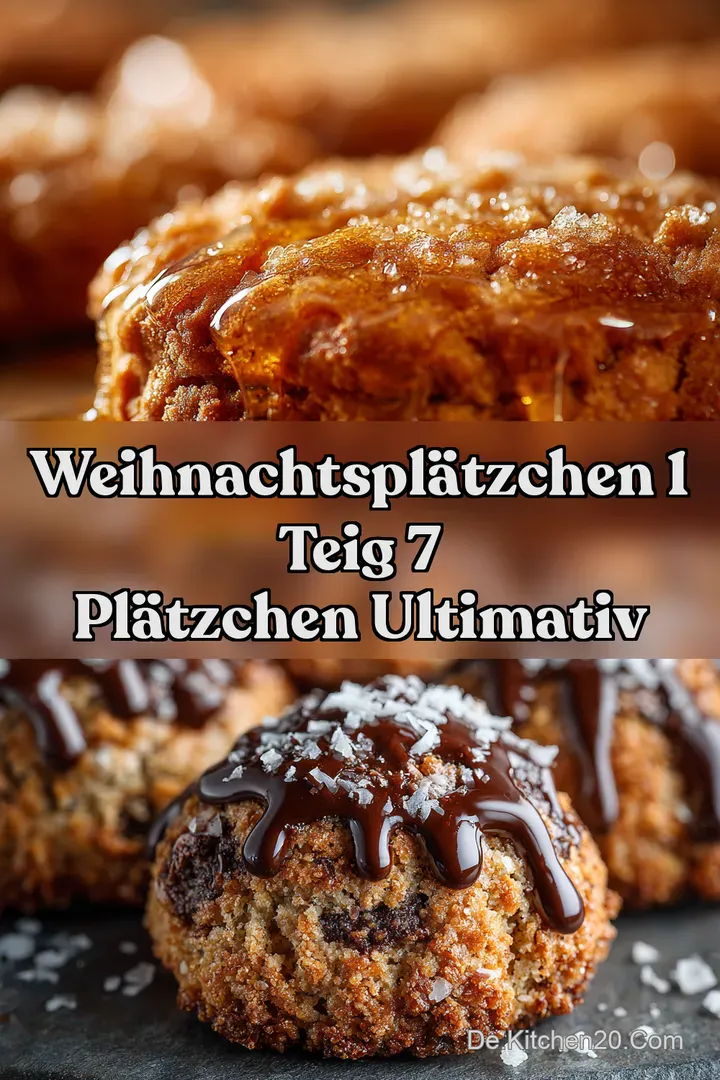 Weihnachtspl&auml;tzchen 1 Teig 7 Pl&auml;tzchen Ultimativ