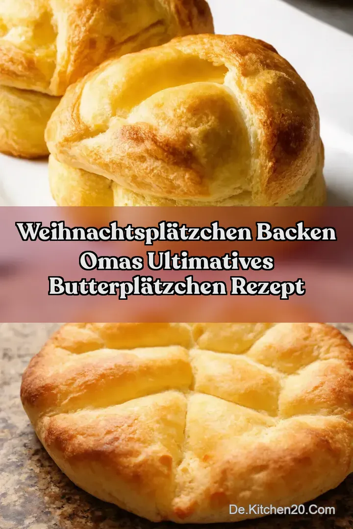 Weihnachtspl&auml;tzchen Backen Omas ultimatives Butterpl&auml;tzchen Rezept