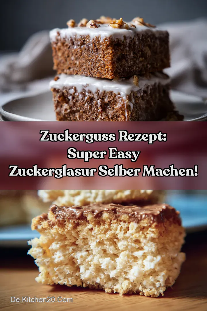 Zuckerguss Rezept: Super Easy Zuckerglasur Selber Machen!