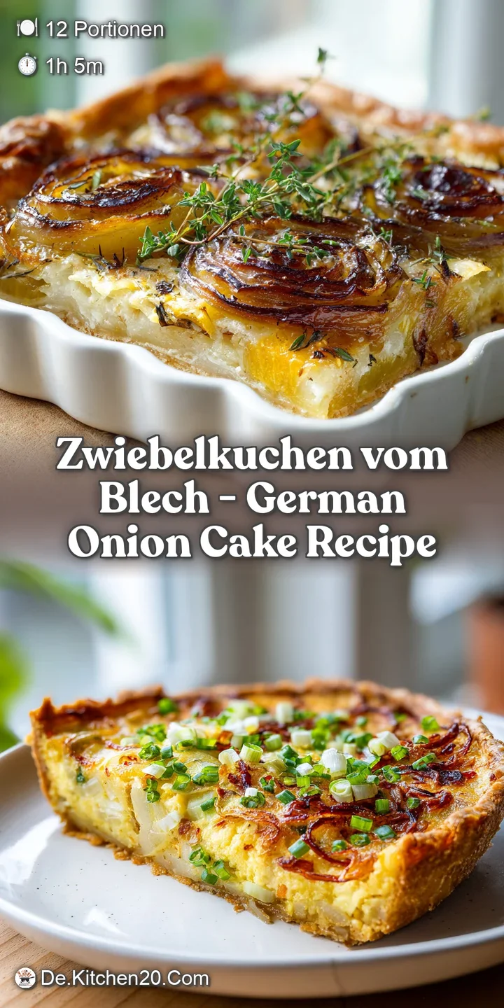 Close-up of tender, deeply caramelized onions piled high on a golden, bubbling pastry base.