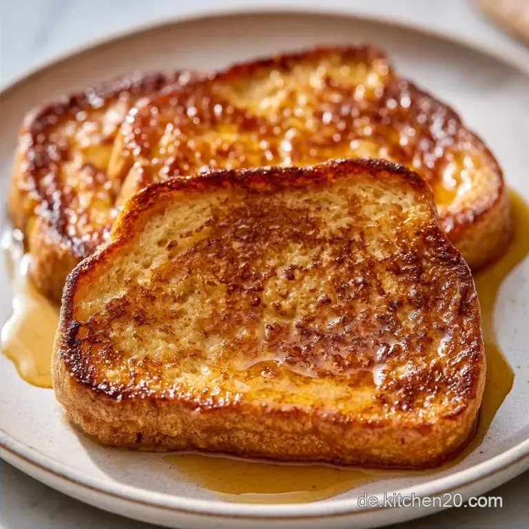 Airfryer French Toast mit Mandelmilch