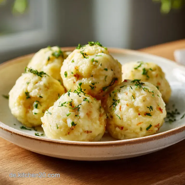 Kartoffelkl&ouml;&szlig;e: Deftig und Fluffig