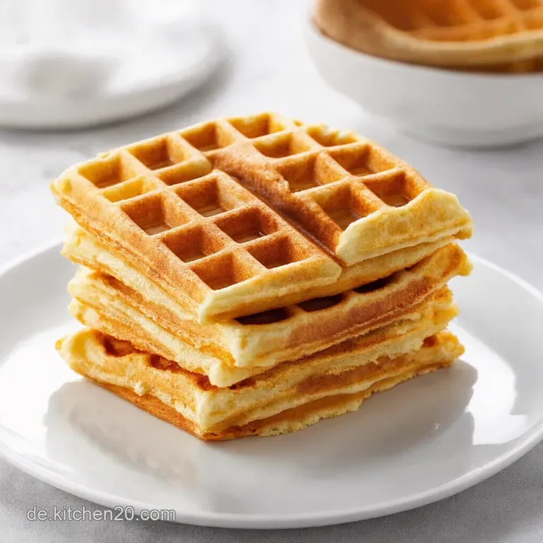 Belgische HefeWaffeln Knusprig Luftig K&ouml;stlich