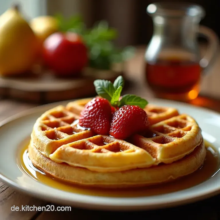 Belgische Waffeln Der Original Waffelteig presentation