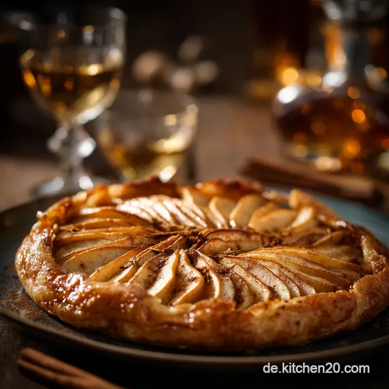 Birnen Lillet Galette: Das Rezept F&uuml;r Den Unkomplizierten Winter-Genuss presentation