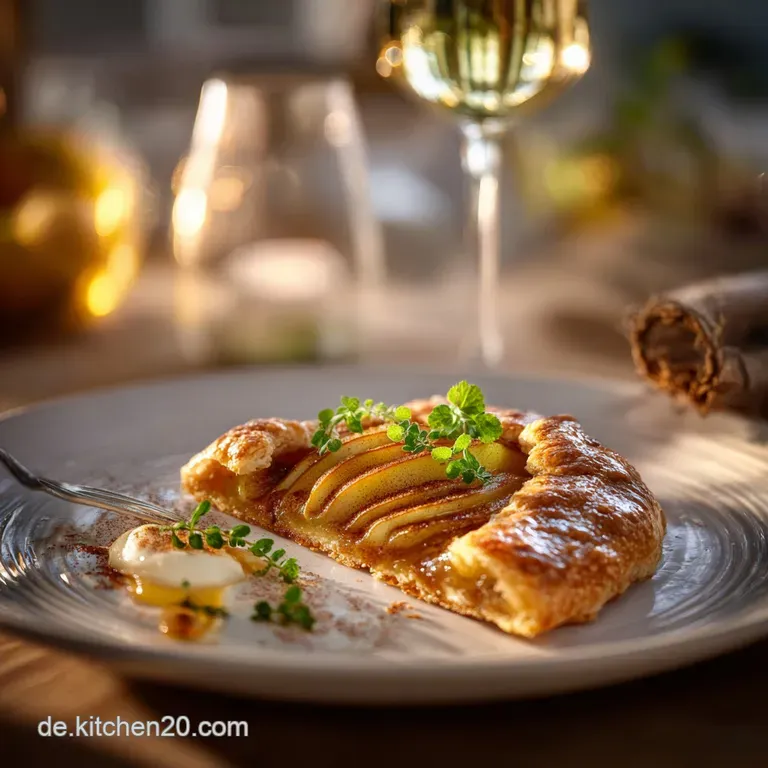 Birnen Lillet Galette: Das Rezept f&uuml;r den unkomplizierten Winter-Genuss
