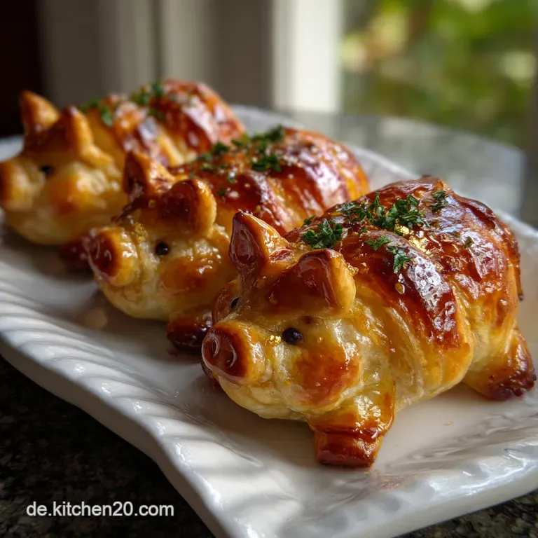 Elegant, single serving with a visible creamy interior, contrasted by a delicate, textured crust. Garnished with subtle he...