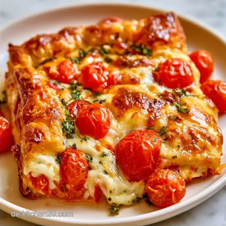 Bl&auml;tterteig Mit Kirschtomaten