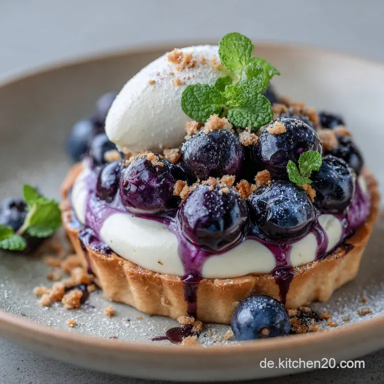 BlaubeerTarte mit Vanilleschmand und Streuseln: Das beste Rezept