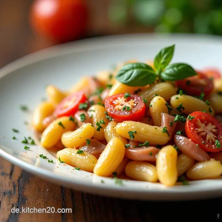 BlitzGnocchiSalat Italienischer Genuss in 20 Minuten