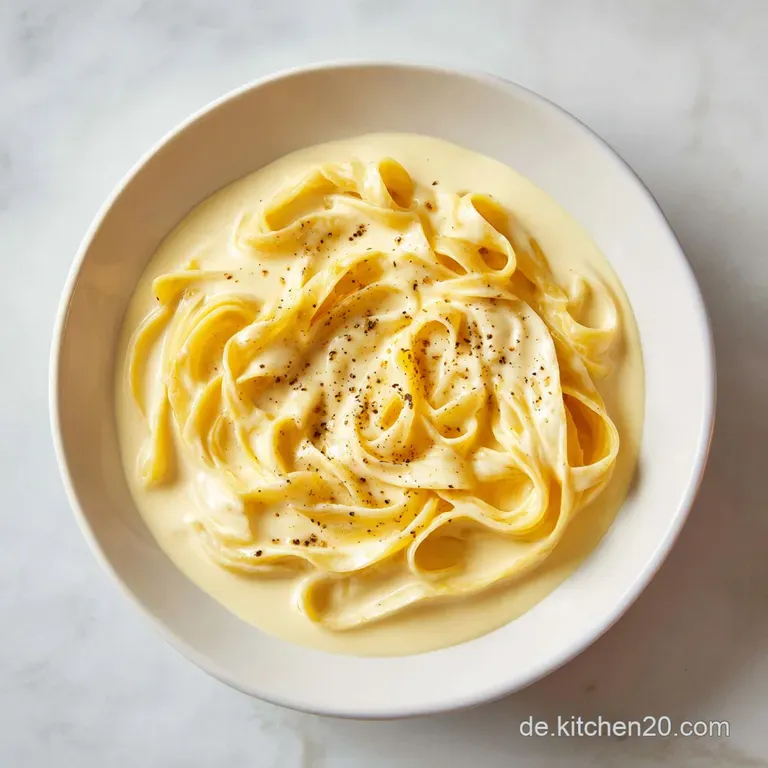 Nudeln mit K&auml;sesauce: Cremig und Sofort