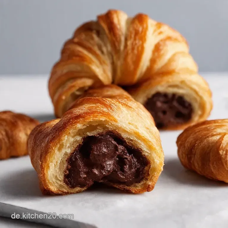 BlitzSchokoCroissants Drei Zutaten maximaler Genuss