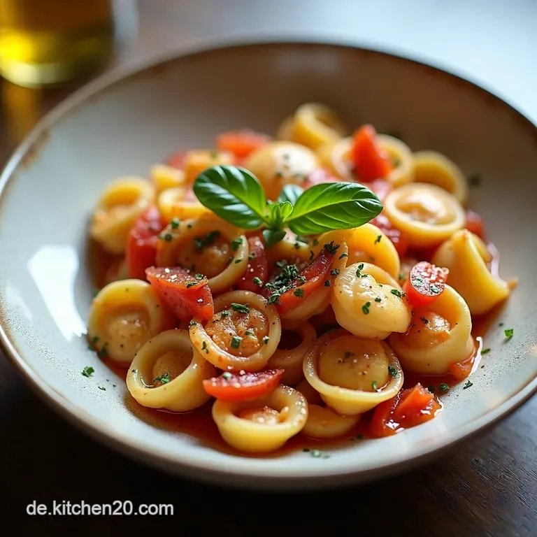 BlitzTortelliniAuflauf HerzhaftK&auml;sig in 30 Minuten
