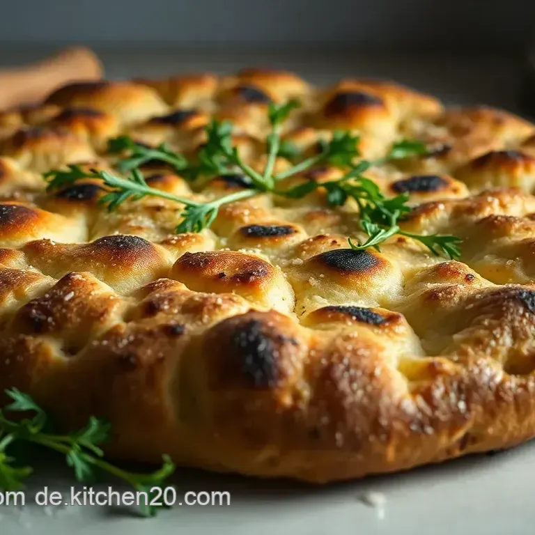 Blumen-Focaccia: Ein essbarer Blumengarten