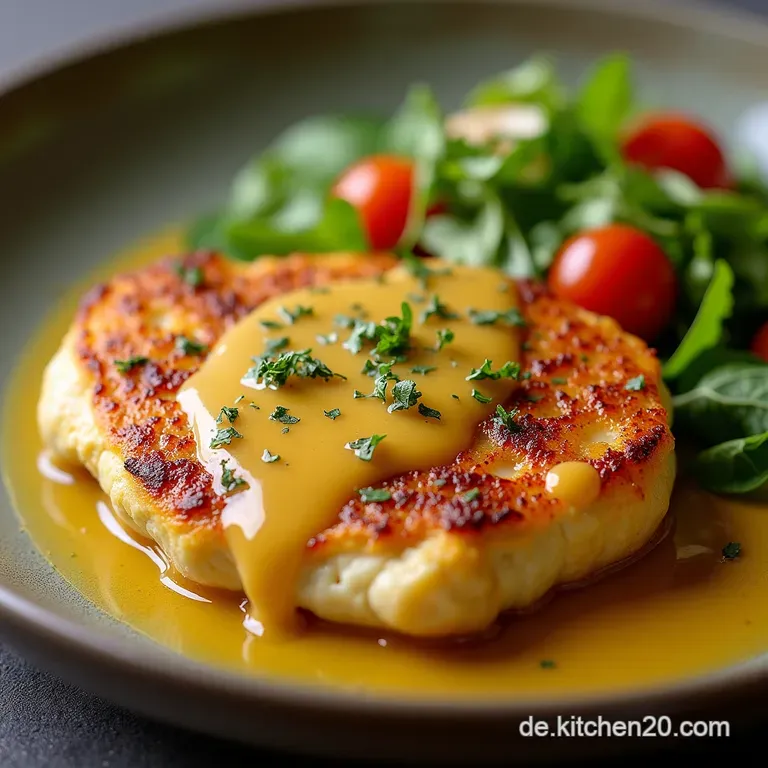 Blumenkohlsteak mit Pfefferrahmsauce GourmetKochen ohne Fleisch Das Zarte KohlDuell Perfekt gebratene Blumenkohlsteaks mit klassischer GourmetPfefferrahmsauce