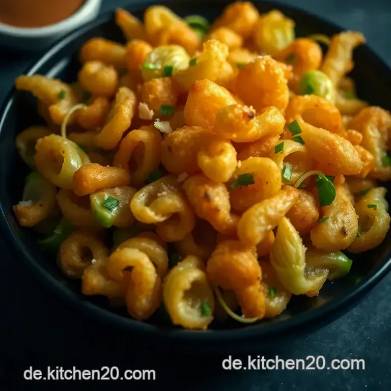 Bl&uuml;ten-Sprossen-Tempura: Knuspriger Genuss Aus Dem Garten presentation