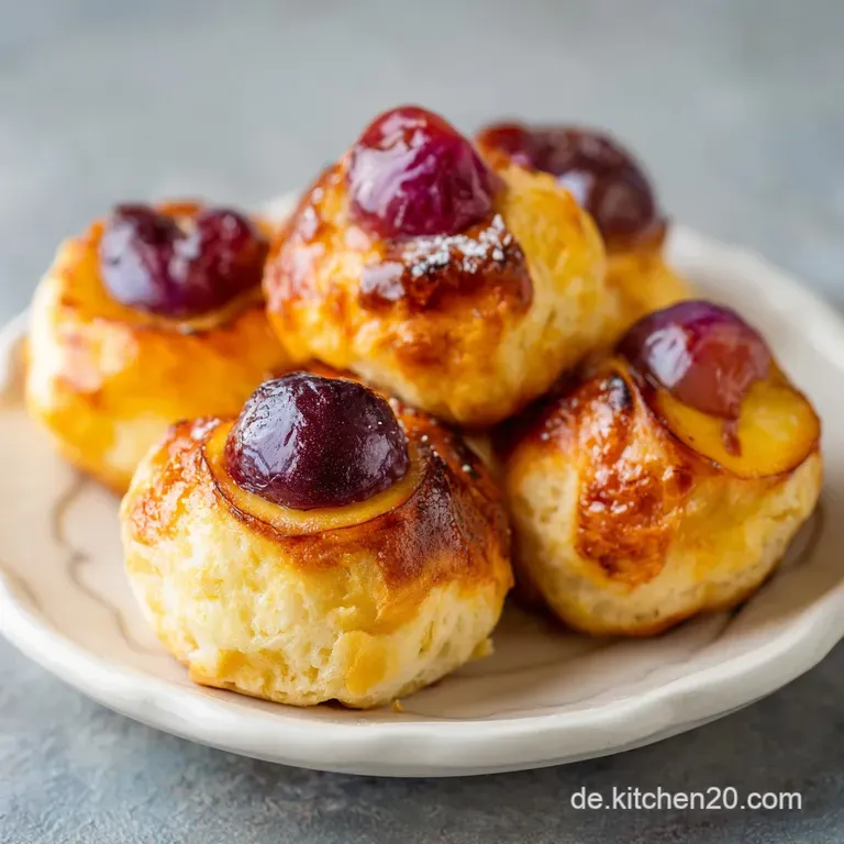 Buchteln mit Zwetschgen: Bayerisches Hefeteig-Rezept